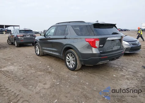 2020 Ford Explorer Xlt из США, поврежденный, VIN 1FMSK8DH6LGA10380